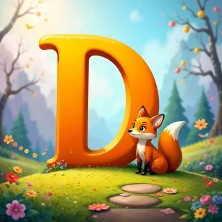Fox — letter D
