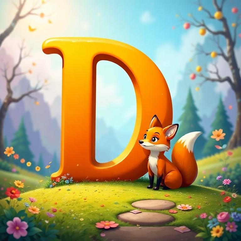 Fox — letter D