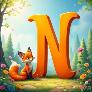 Fox — letter N