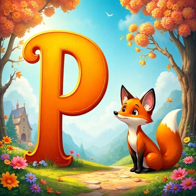 Fox — letter P
