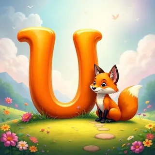 Fox — letter U