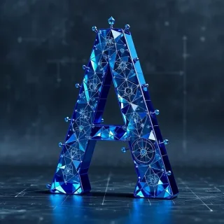 Fractal — letter A