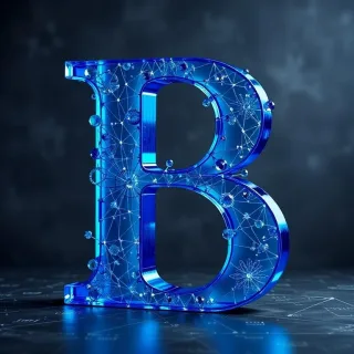Fractal — letter B
