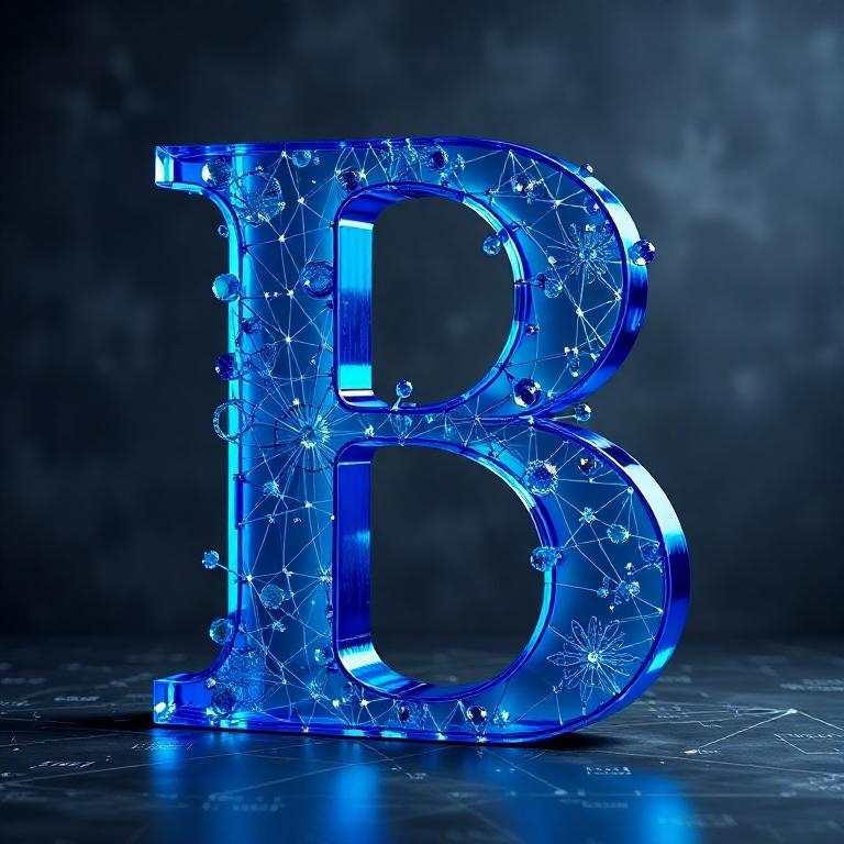 Fractal — letter B