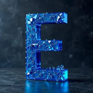 Fractal — letter E
