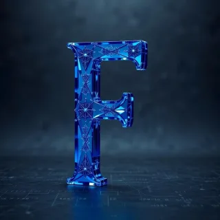 Fractal — letter F
