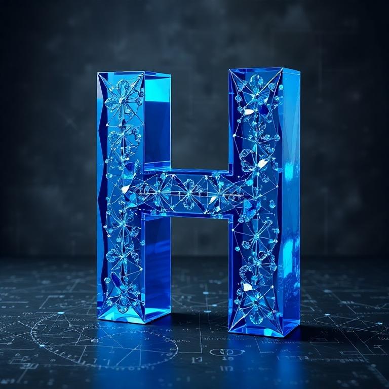 Fractal — letter H