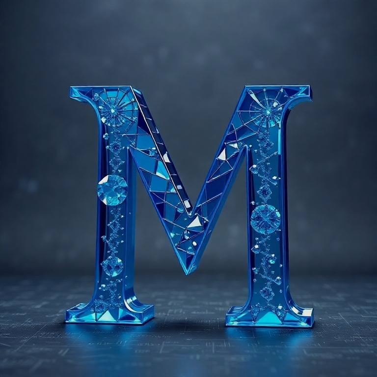 Fractal — letter M
