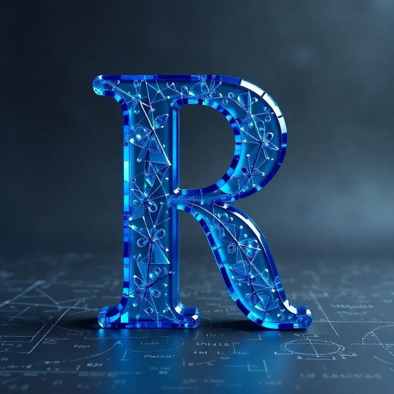 Fractal — letter R
