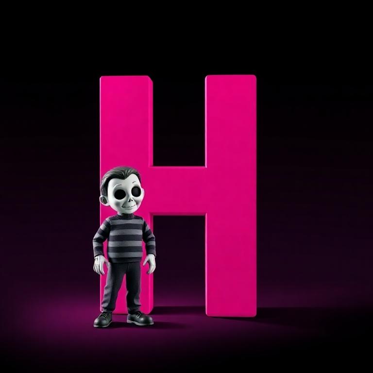 Freddy Krueger — letter H