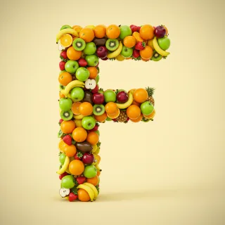 Fruit 2 — letter F