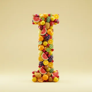 Fruit 2 — letter I