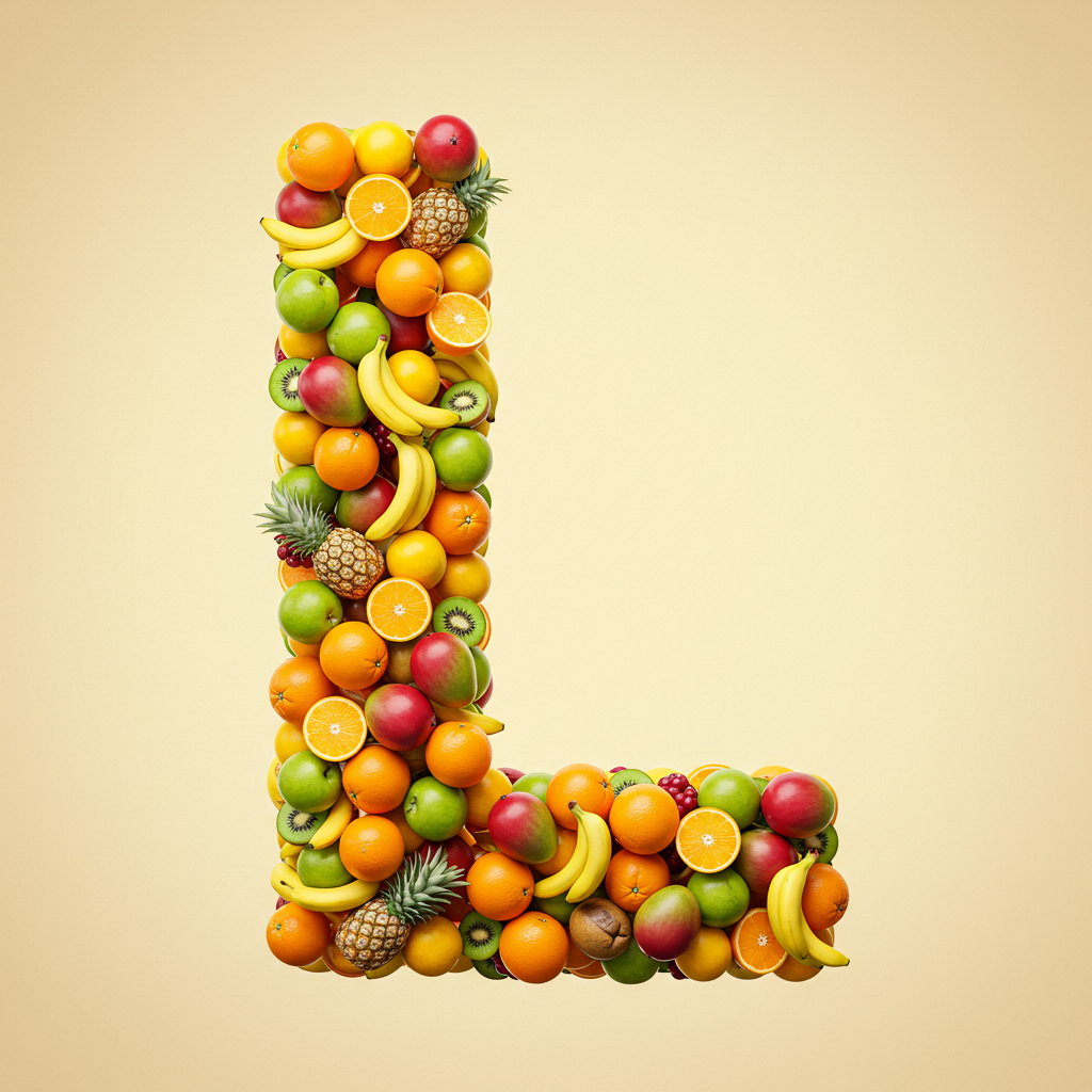 Fruit 2 — letter L
