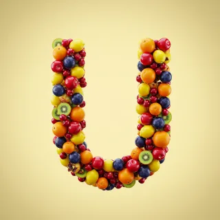 Fruit 2 — letter U