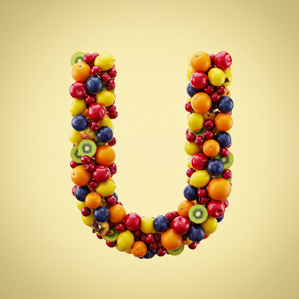 Fruit 2 — letter U