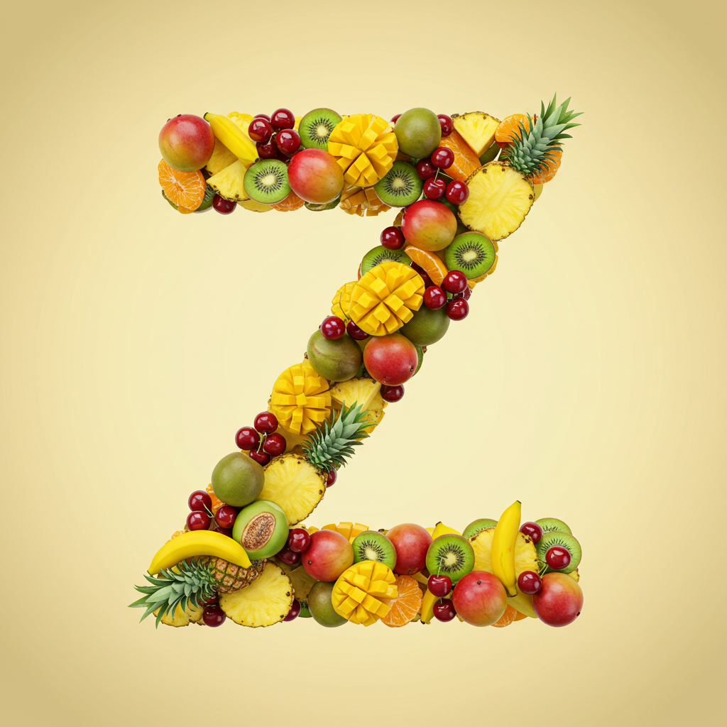 Fruit 2 — letter Z