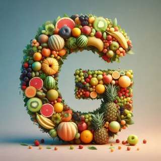 Fruit — letter G