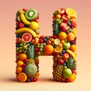 Fruit — letter H
