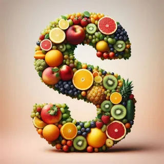 Fruit — letter S (variant 2)