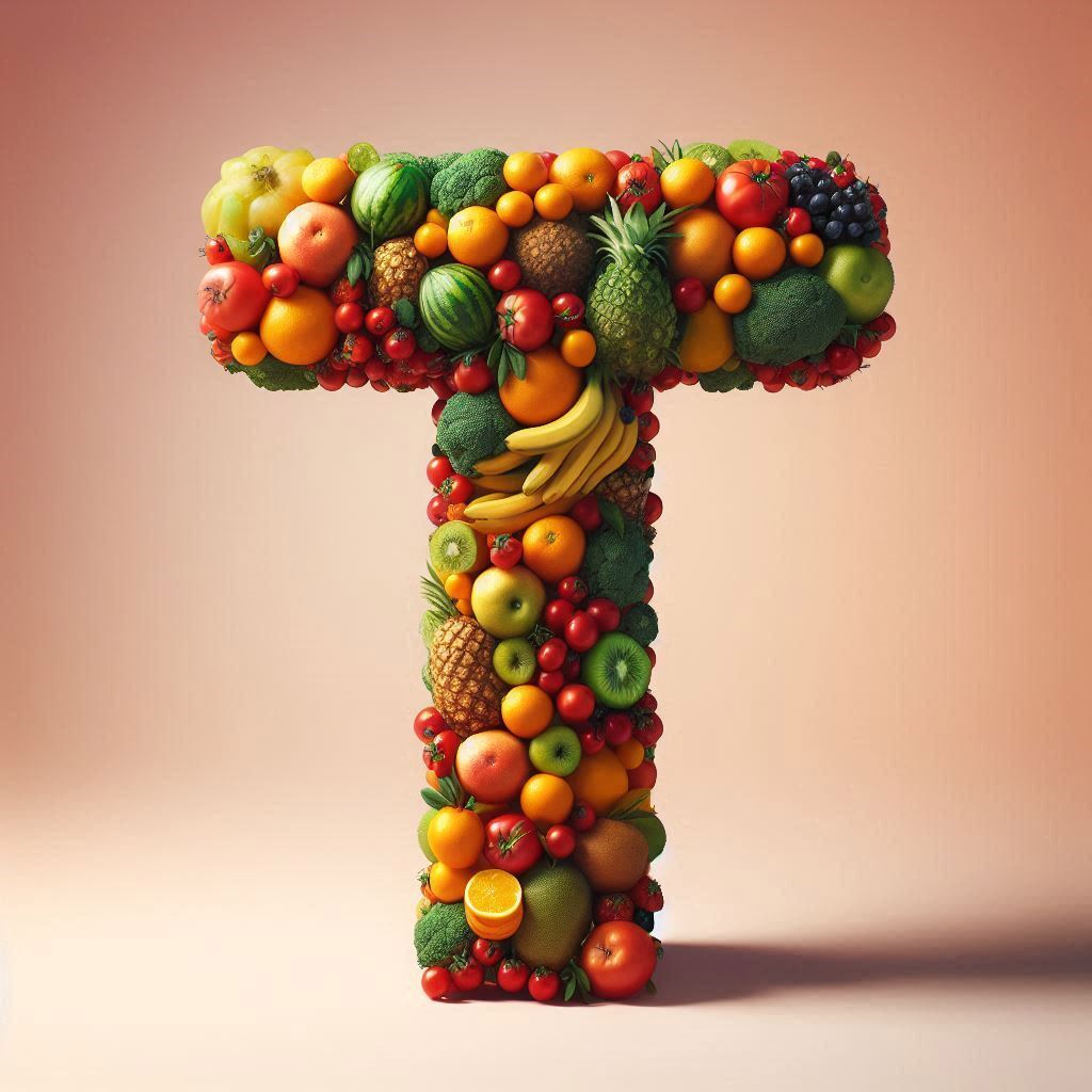 Fruit — letter T
