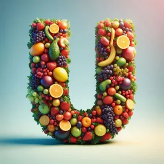 Fruit — letter U