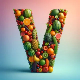 Fruit — letter V