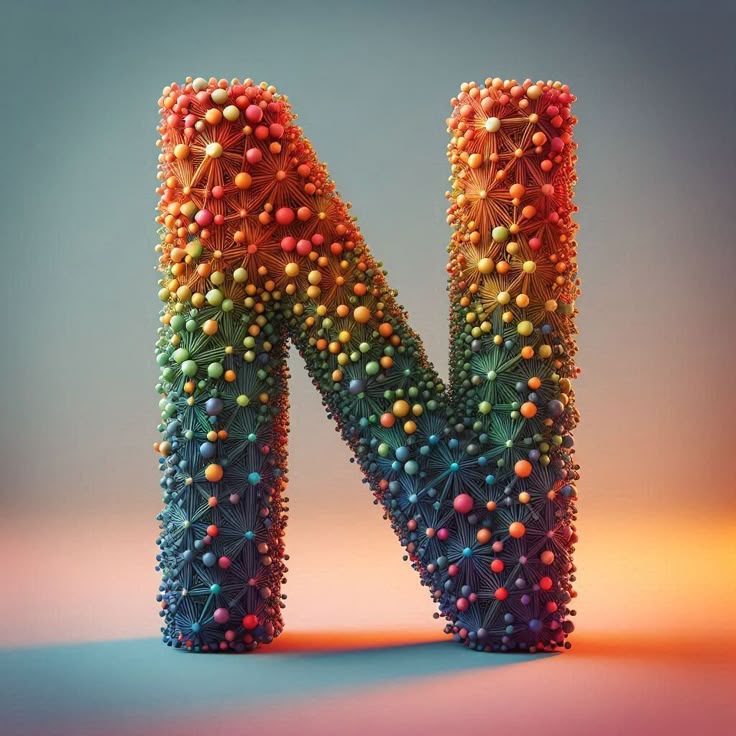 Geometric shapes — letter N
