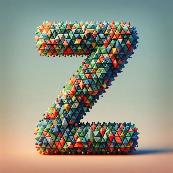 Geometric shapes — letter Z