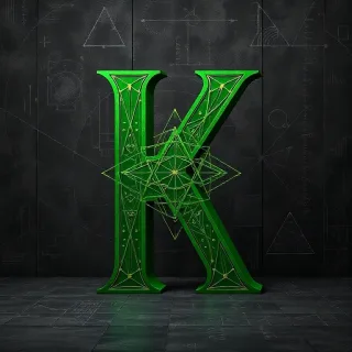 Geometric — letter K