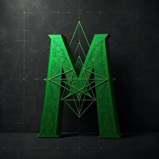 Geometric — letter M