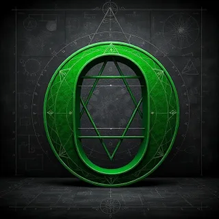 Geometric — letter O