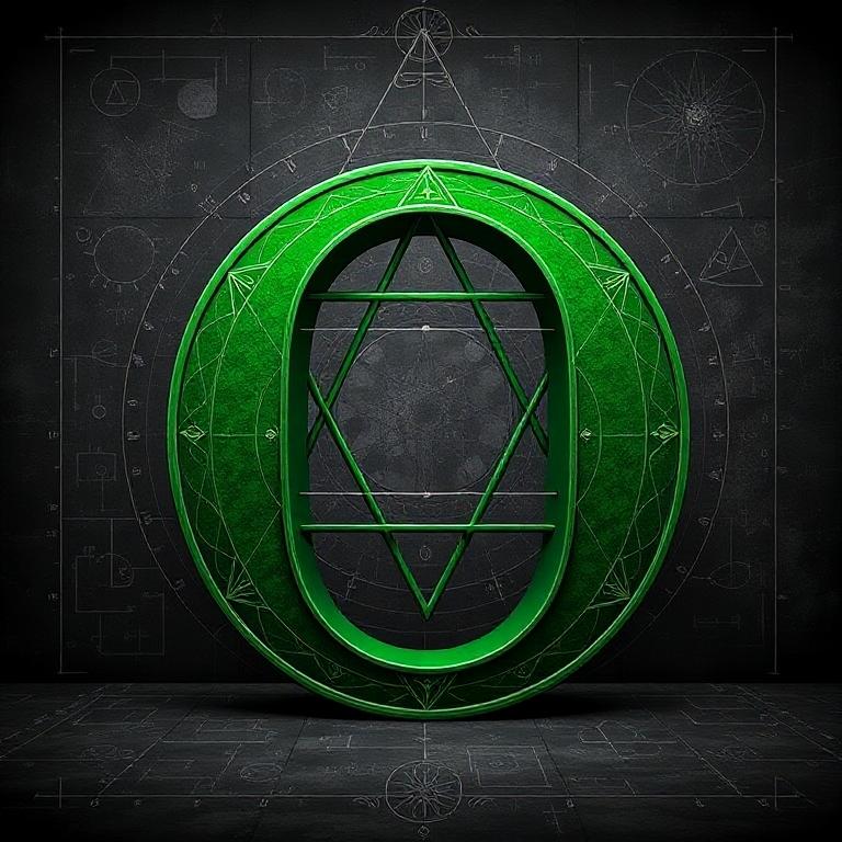 Geometric — letter O