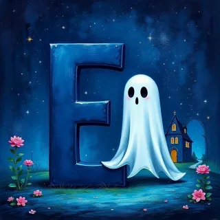 Ghostface — letter E
