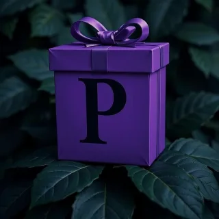 Gift — letter P
