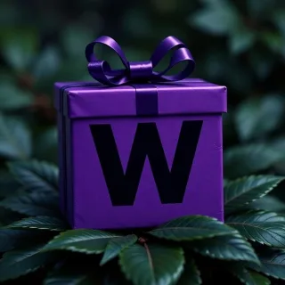 Gift — letter W