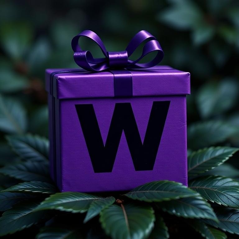 Gift — letter W