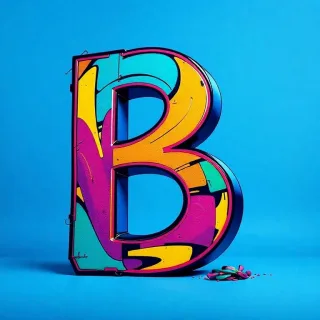 Graffiti — letter B