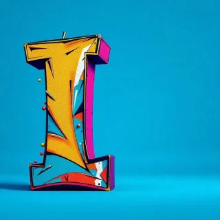 Graffiti — letter I