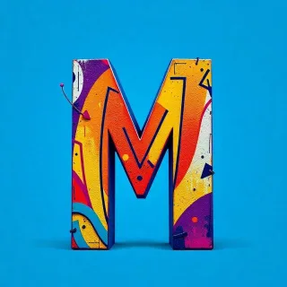 Graffiti — letter M