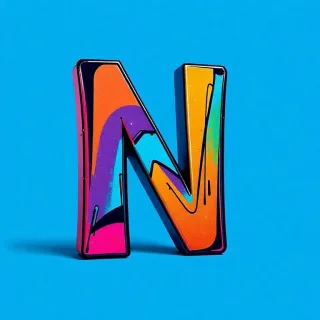 Graffiti — letter N