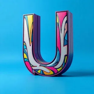 Graffiti — letter U