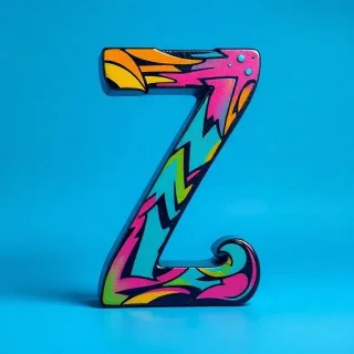 Graffiti — letter Z