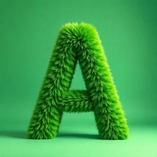 Green fur