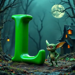 Gremlin — letter L