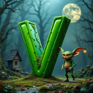 Gremlin — letter V