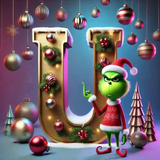 Grinch 2 — letter U