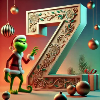 Grinch 2 — letter Z