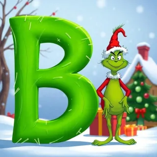 Grinch — letter B