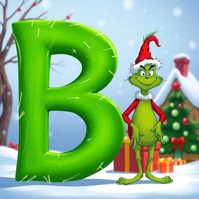 Grinch — letter B