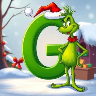 Grinch — letter G